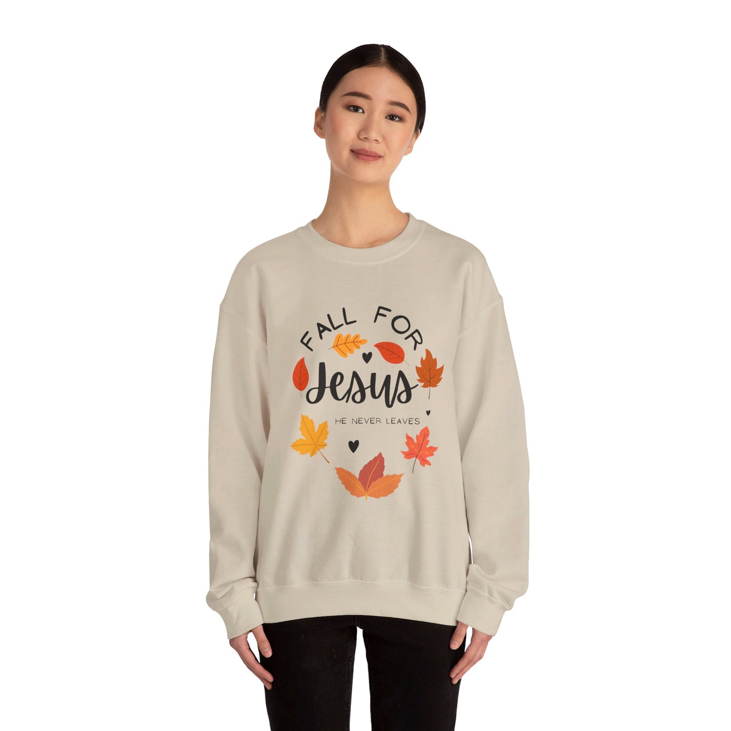 Fall for Jesus Crewneck Sweatshirt