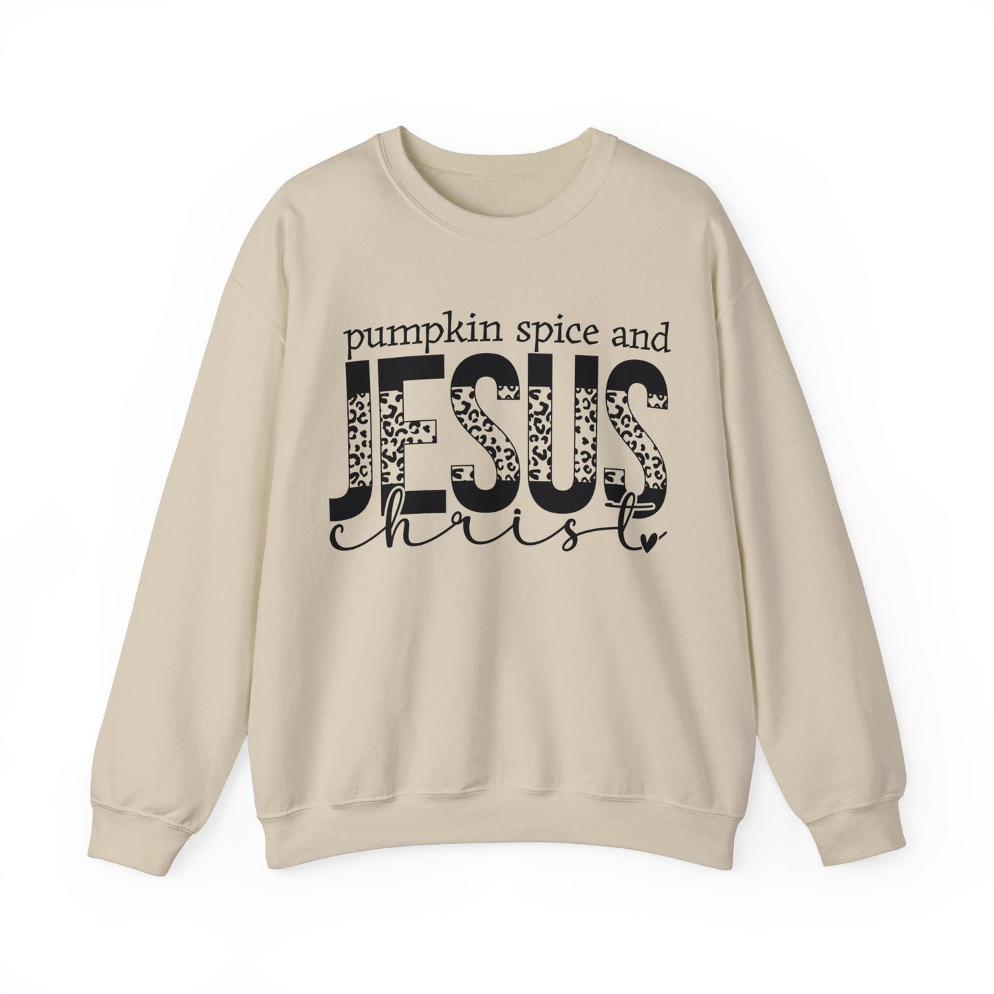 Pumpkin Spice Jesus Christ Crewneck Sweatshirt