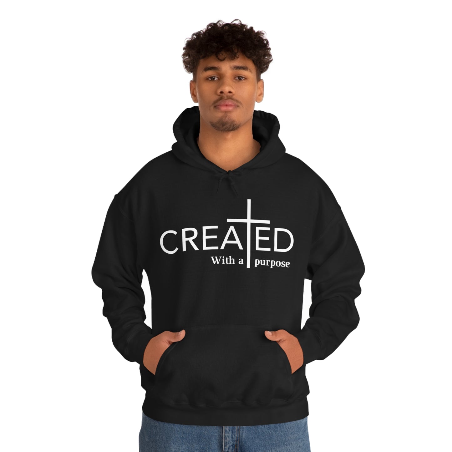 Created with a purpose Sweatshirt