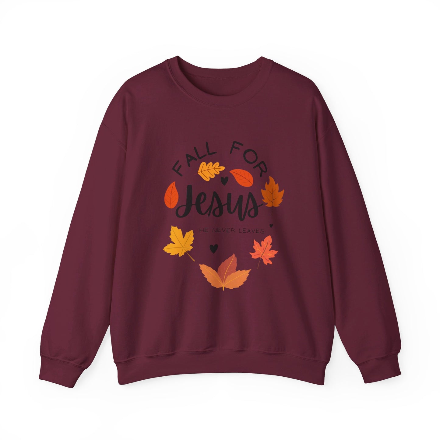 Fall for Jesus Crewneck Sweatshirt