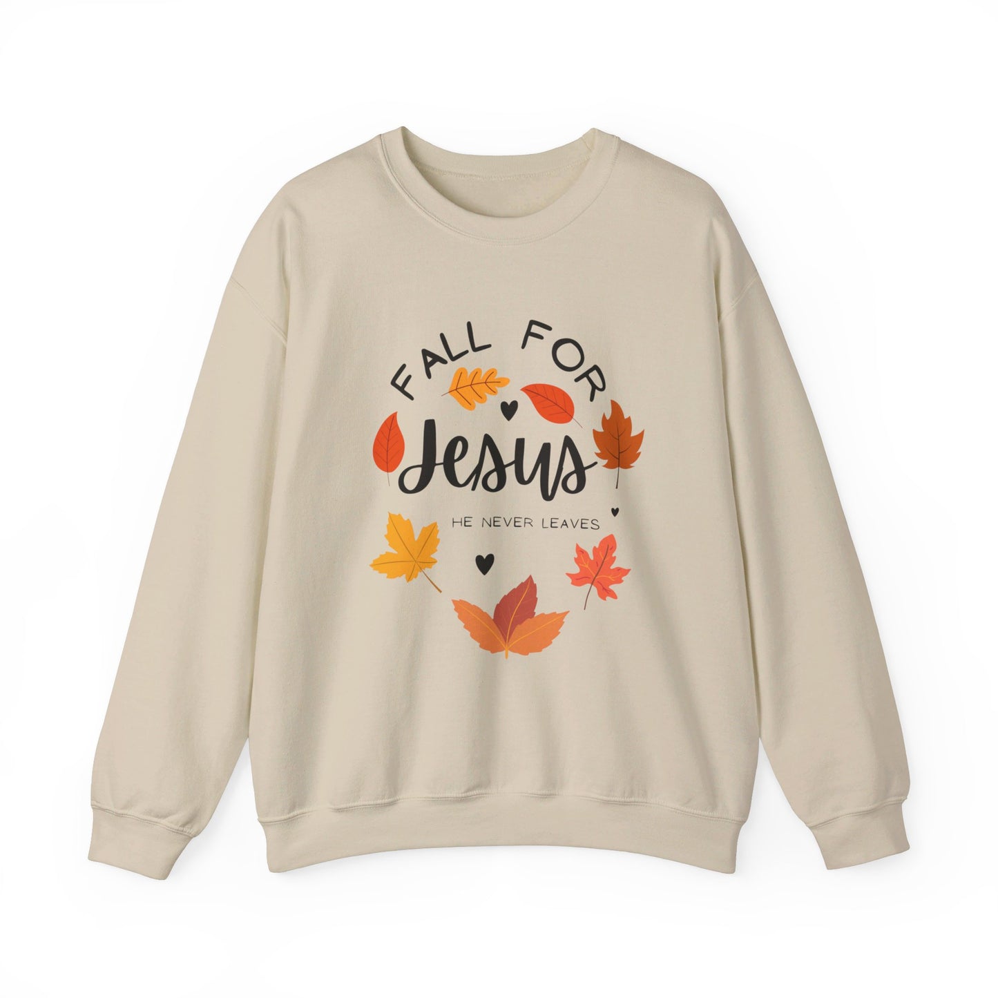 Fall for Jesus Crewneck Sweatshirt