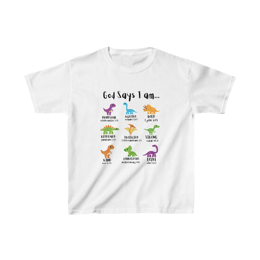 God says I am Kids Tee