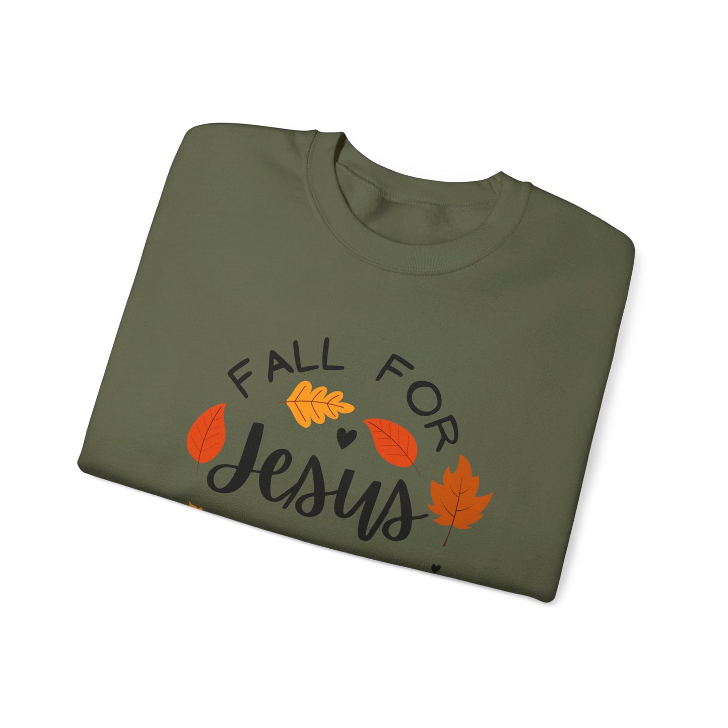 Fall for Jesus Crewneck Sweatshirt