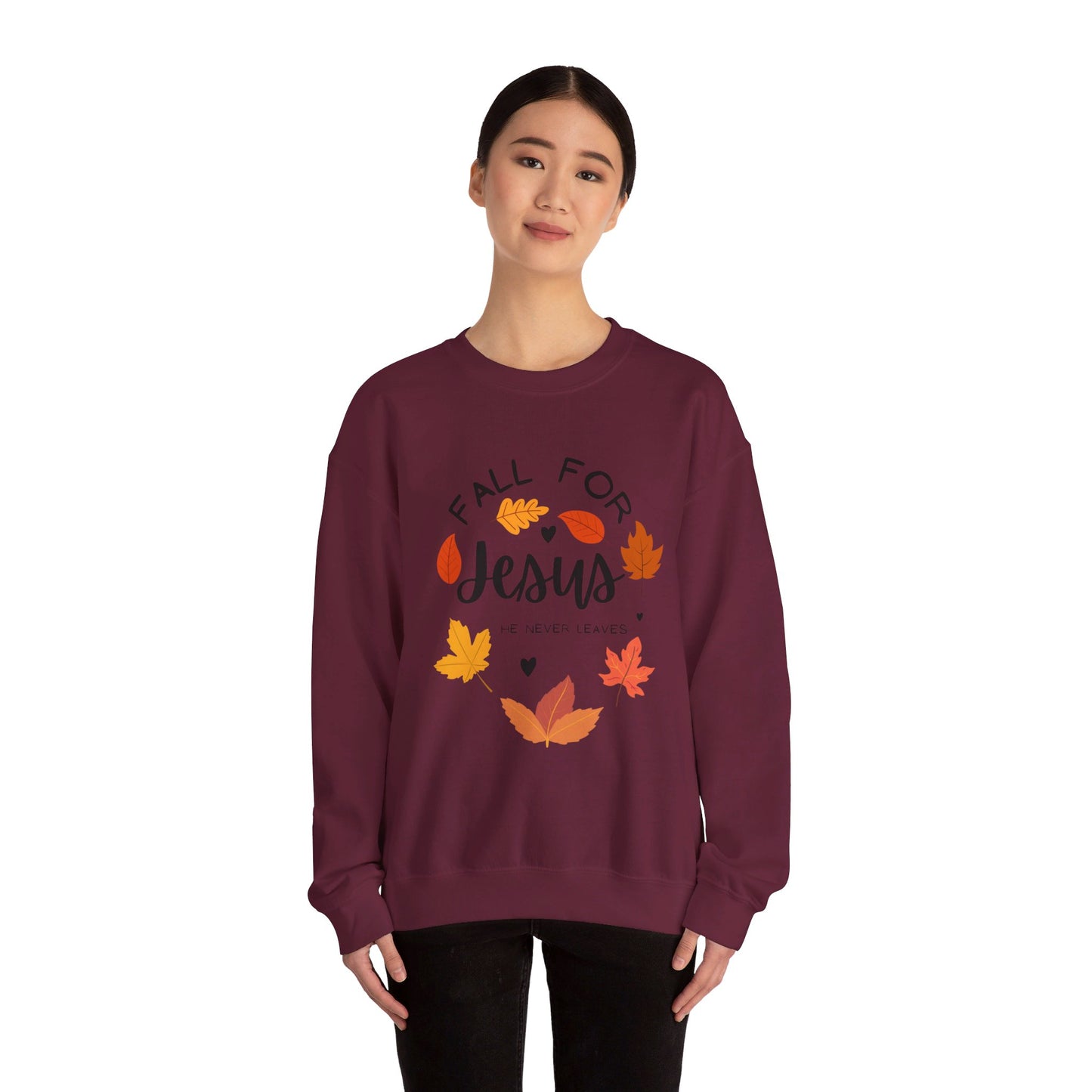 Fall for Jesus Crewneck Sweatshirt