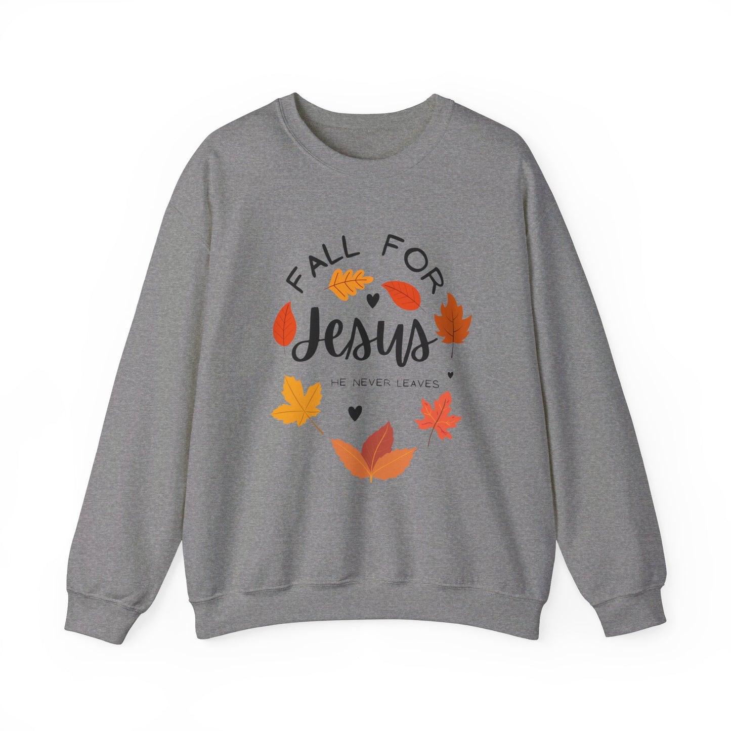 Fall for Jesus Crewneck Sweatshirt