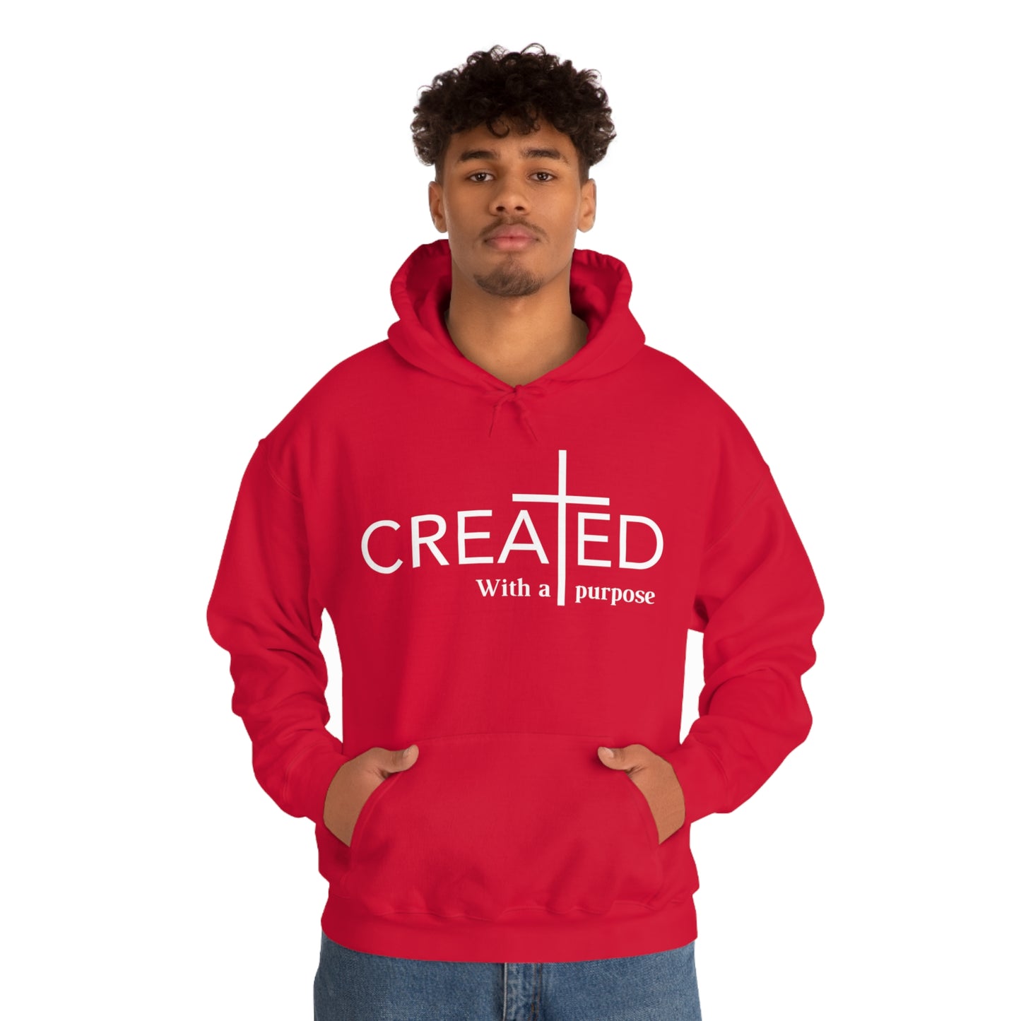 Created with a purpose Sweatshirt