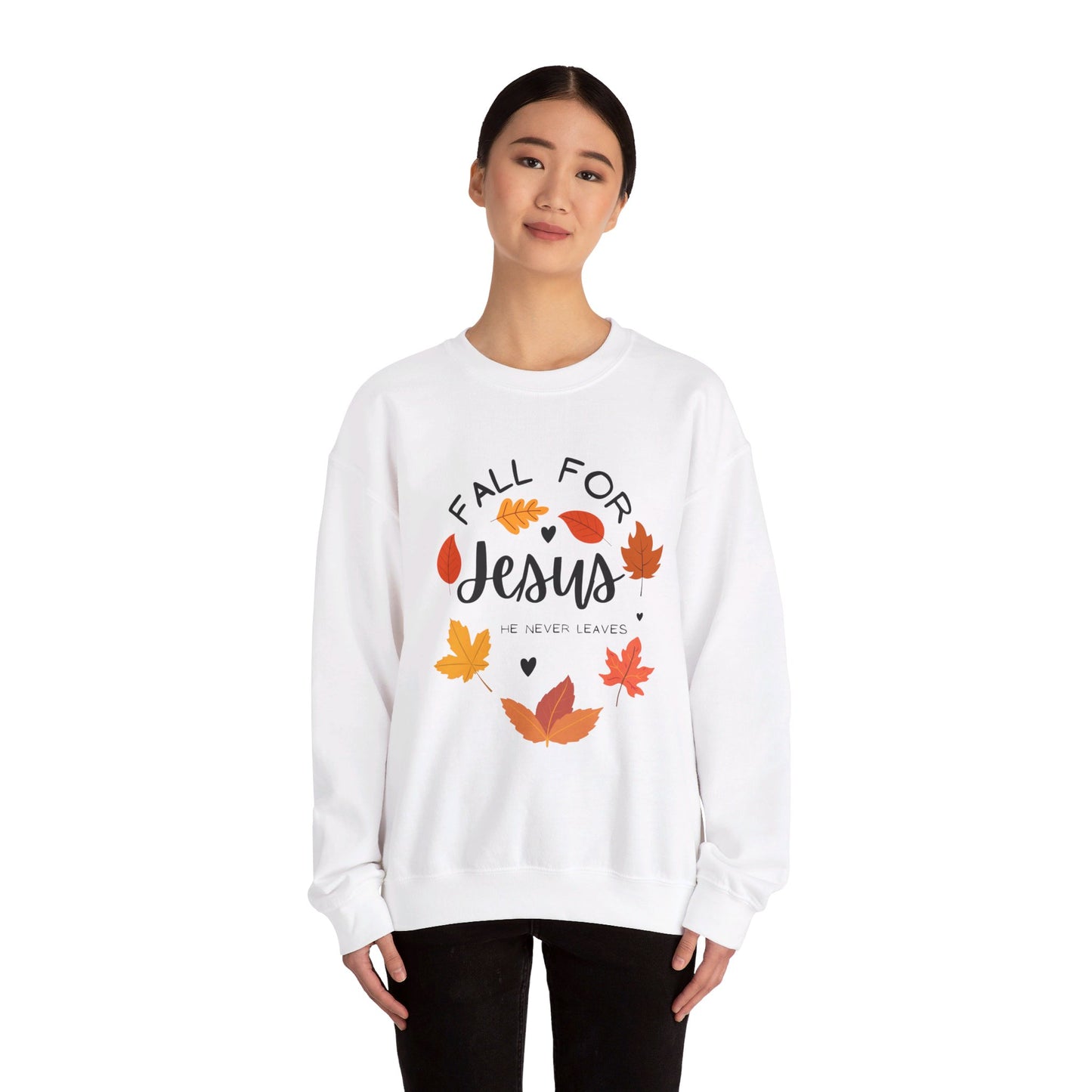 Fall for Jesus Crewneck Sweatshirt