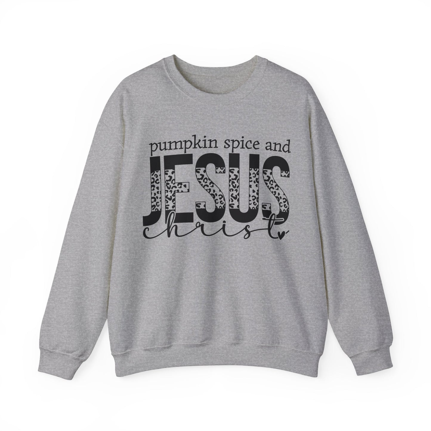 Pumpkin Spice Jesus Christ Crewneck Sweatshirt