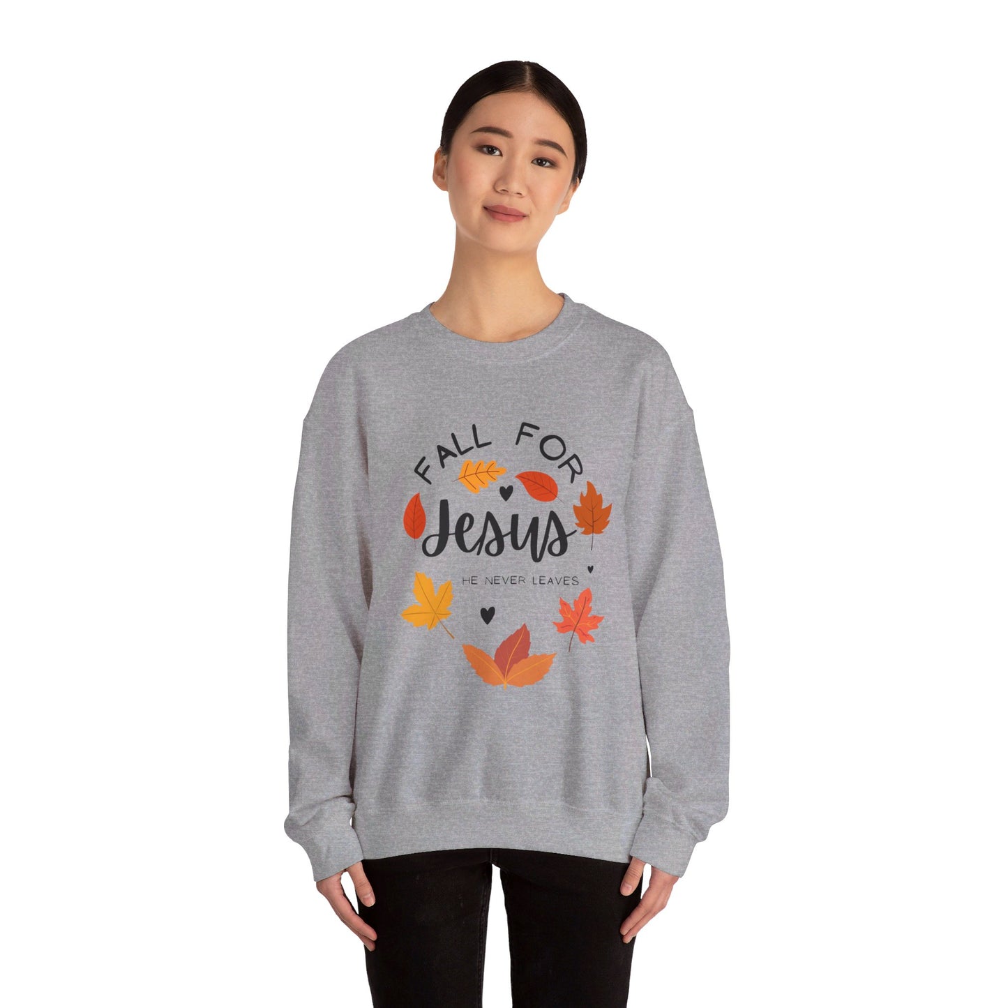 Fall for Jesus Crewneck Sweatshirt