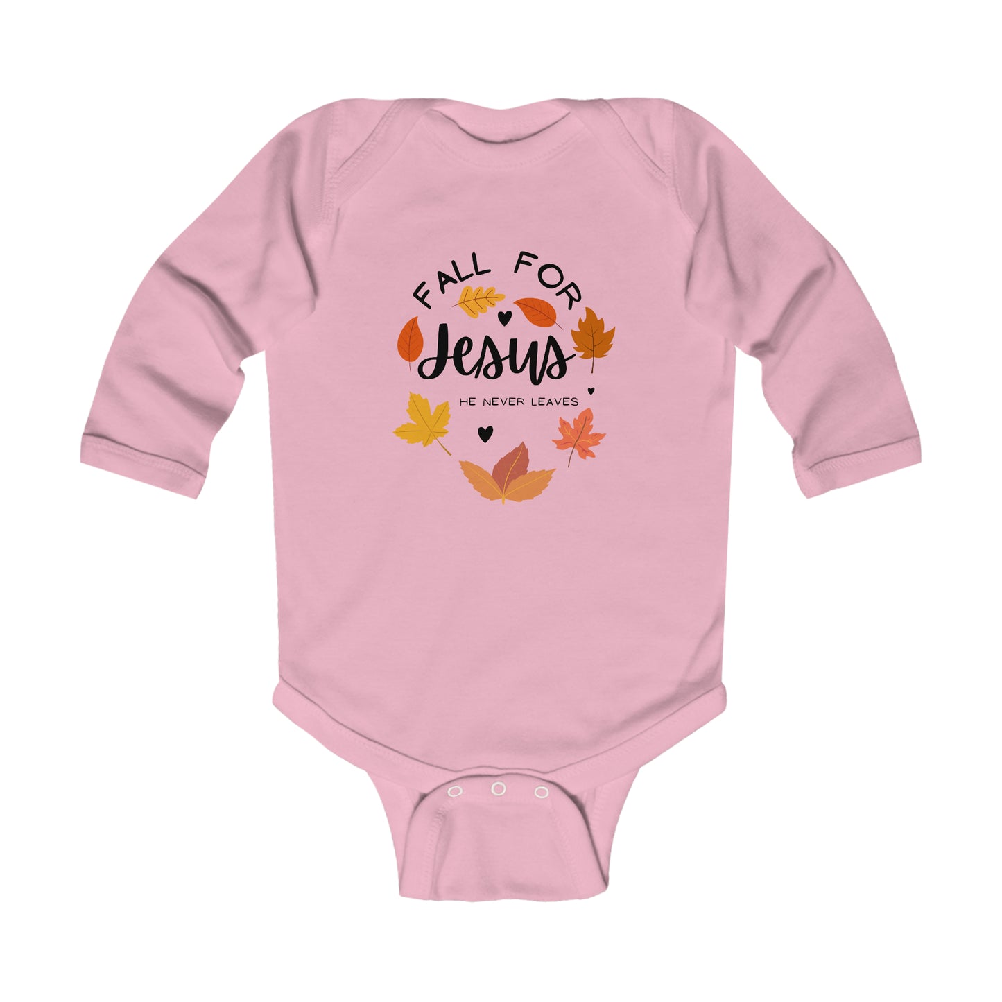 Infant Fall for Jesus Long Sleeve Bodysuit