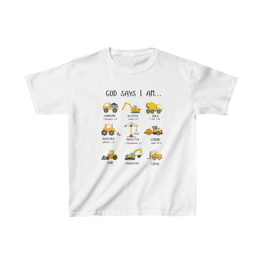 God says I am Kids Tee