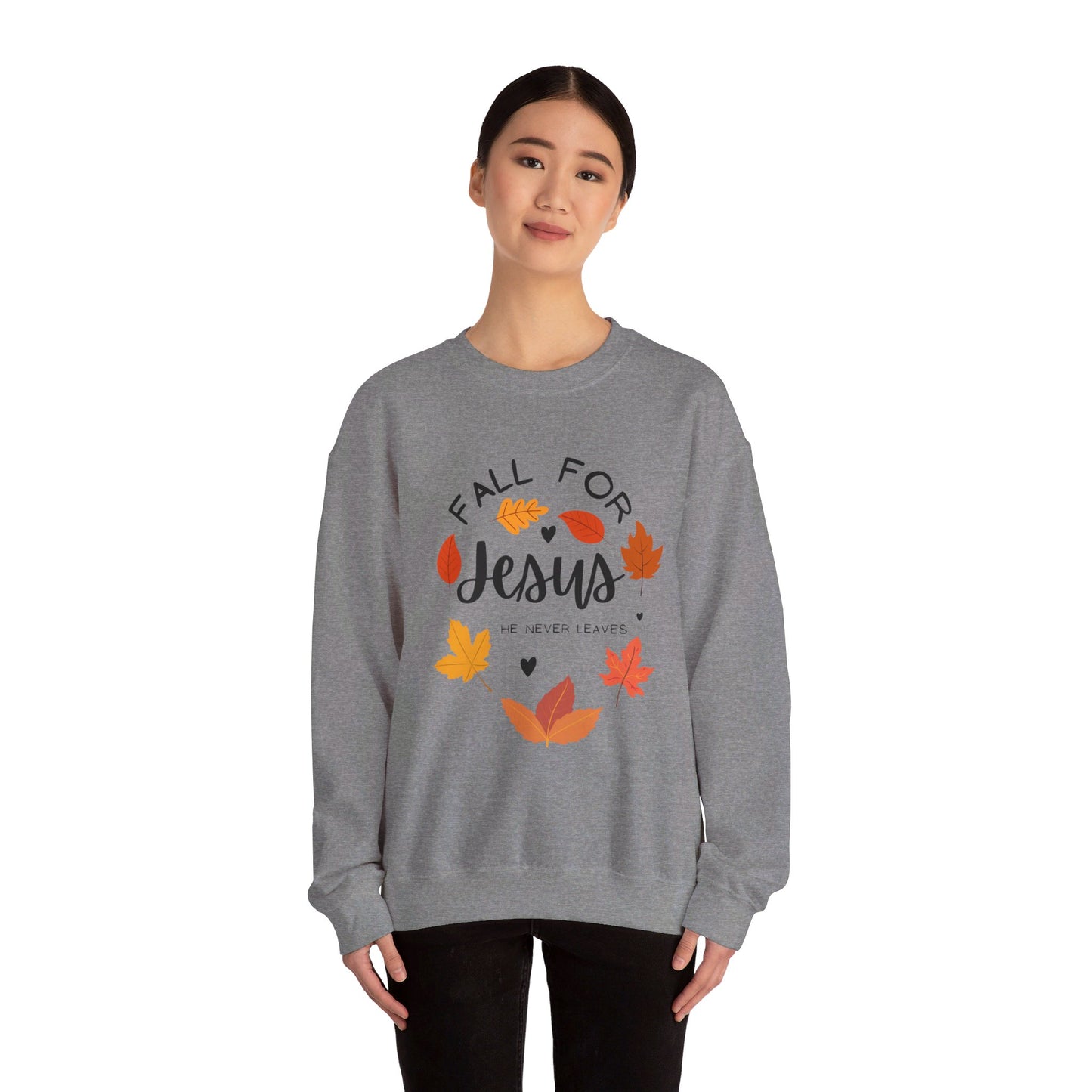 Fall for Jesus Crewneck Sweatshirt