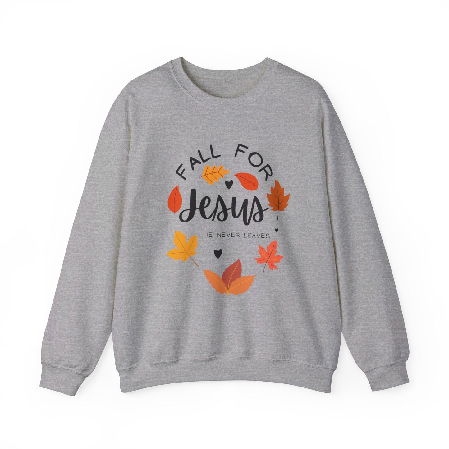 Fall for Jesus Crewneck Sweatshirt