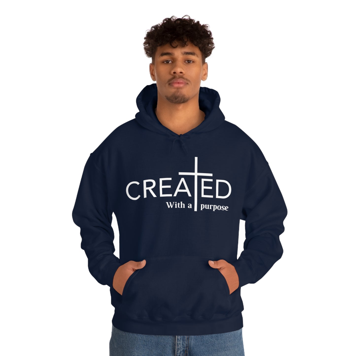 Created with a purpose Sweatshirt