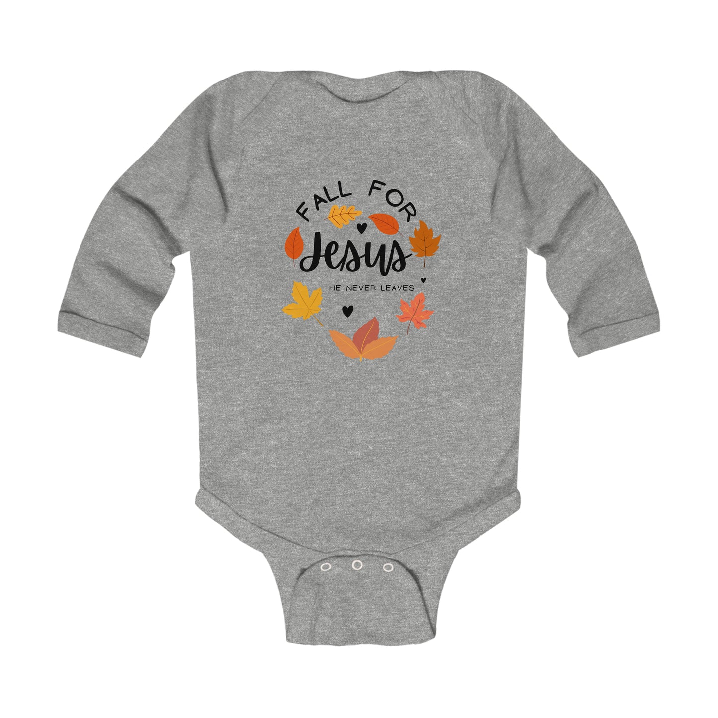 Infant Fall for Jesus Long Sleeve Bodysuit