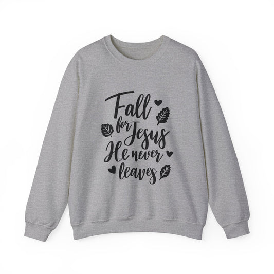 Fall for Jesus Crewneck Sweatshirt