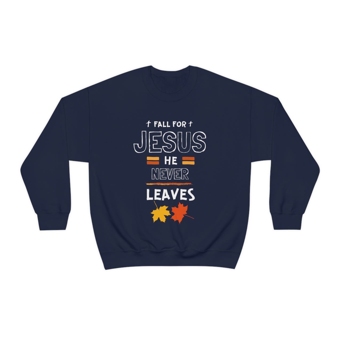 Fall for Jesus Crewneck Sweatshirt