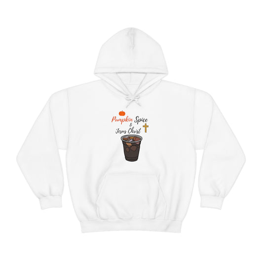 Women's Pumpkin Spice & Jesus Christ Heavy Blend™ Hooded Sweatshirt