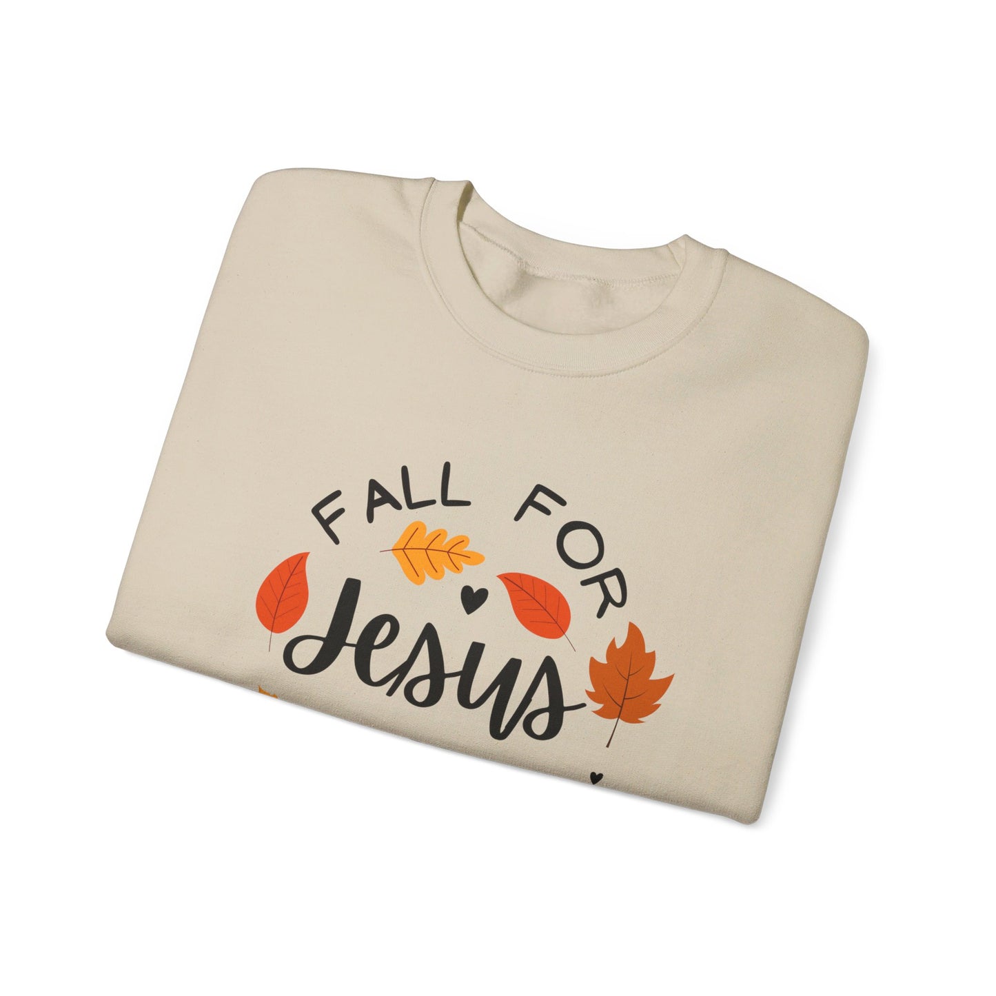 Fall for Jesus Crewneck Sweatshirt